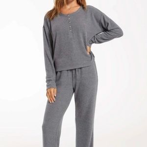Z Supply Pewter Loungewear Set